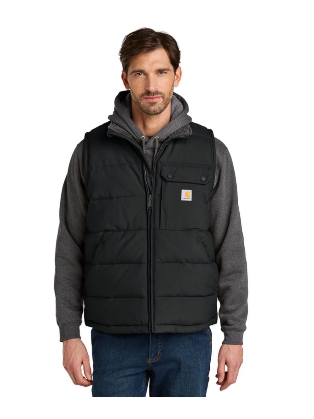 Carhartt Montana Insulated Vest Loose Fit Black OV5475 Men's Size XL